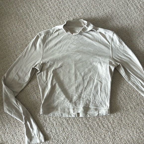 Lululemon all aligned mock neck long sleeve shirt - Picture 4 of 8